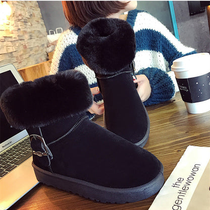 Bottines à lacets avec boucle pour femmes étudiantes